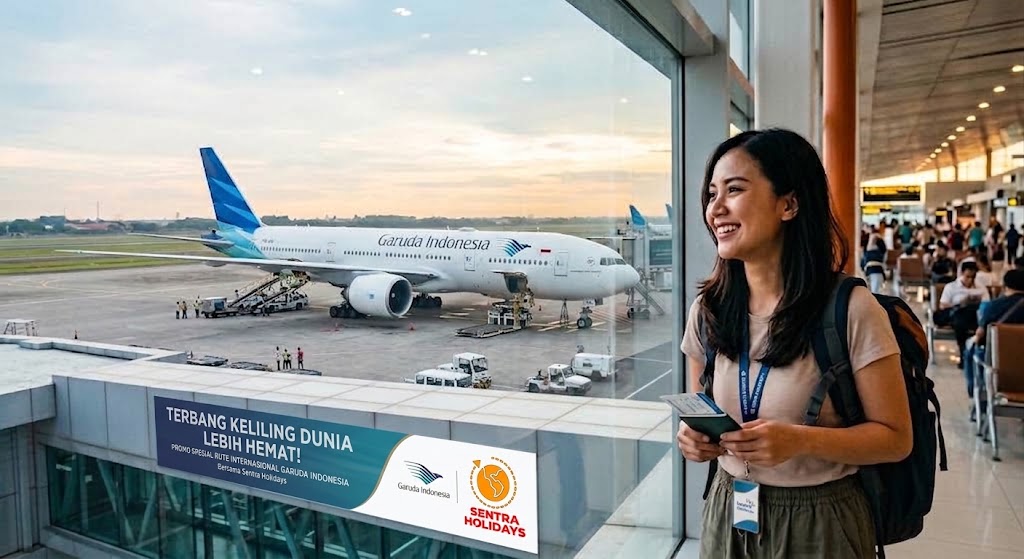 Terbang ke Luar Negeri Lebih Hemat: Promo Spesial Rute Internasional Garuda Indonesia Bersama Sentra Holidays