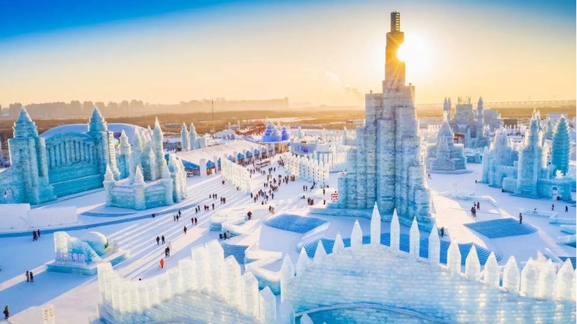 8D CHINA HARBIN SNOW TOWN + BEIJING
